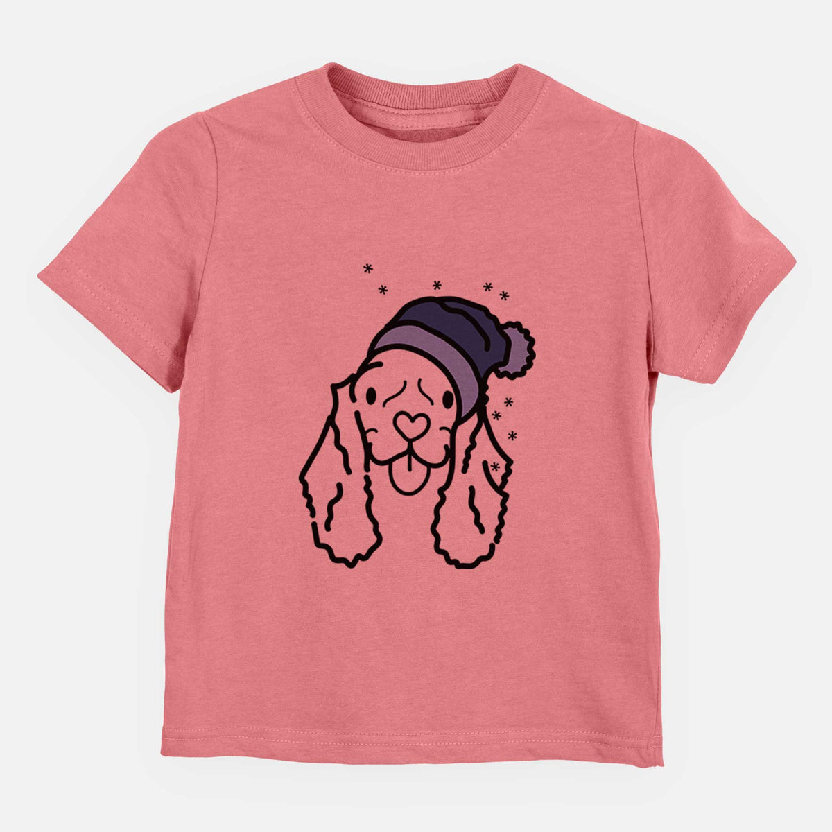 Frosty American Cocker Spaniel - Bella - Kids/Youth/Toddler Shirt