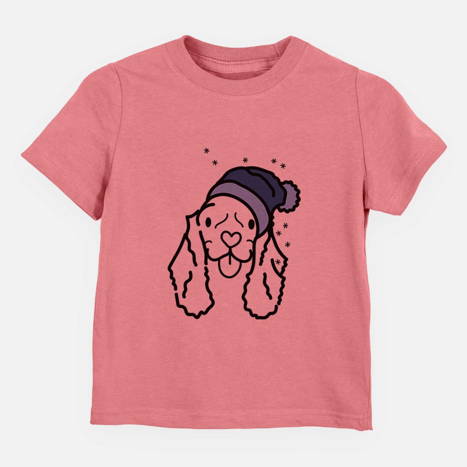 Frosty American Cocker Spaniel - Bella - Kids/Youth/Toddler Shirt