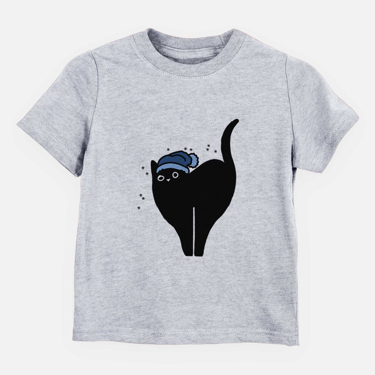 Frosty Black Cat - Bella - Kids/Youth/Toddler Shirt