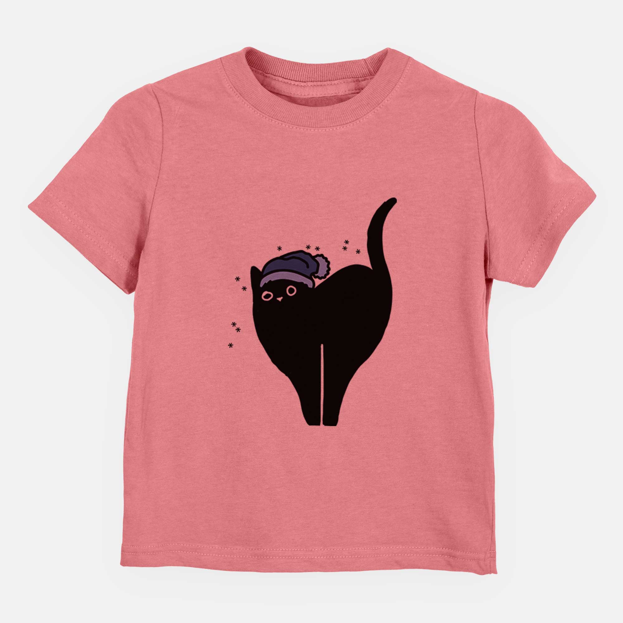 Frosty Black Cat - Bella - Kids/Youth/Toddler Shirt