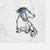 Frosty Dachshund - Bella - Decorative Hand Towel