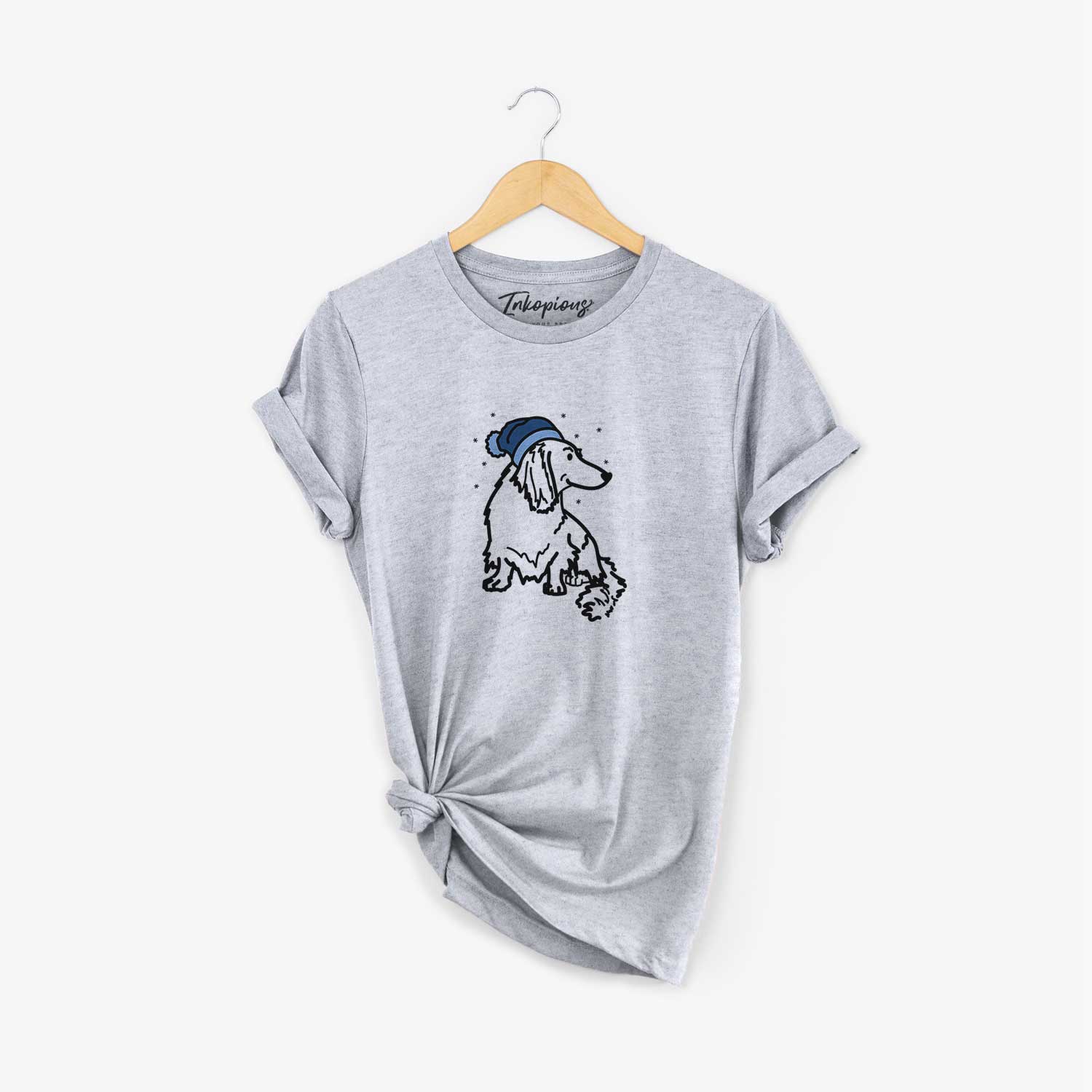 Frosty Dachshund - Bella - Unisex Crewneck