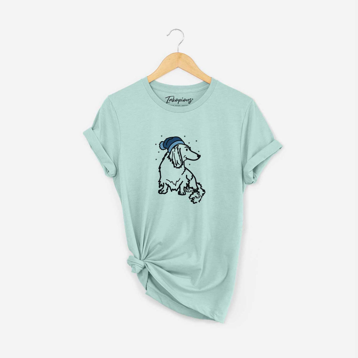 Frosty Dachshund - Bella - Unisex Crewneck