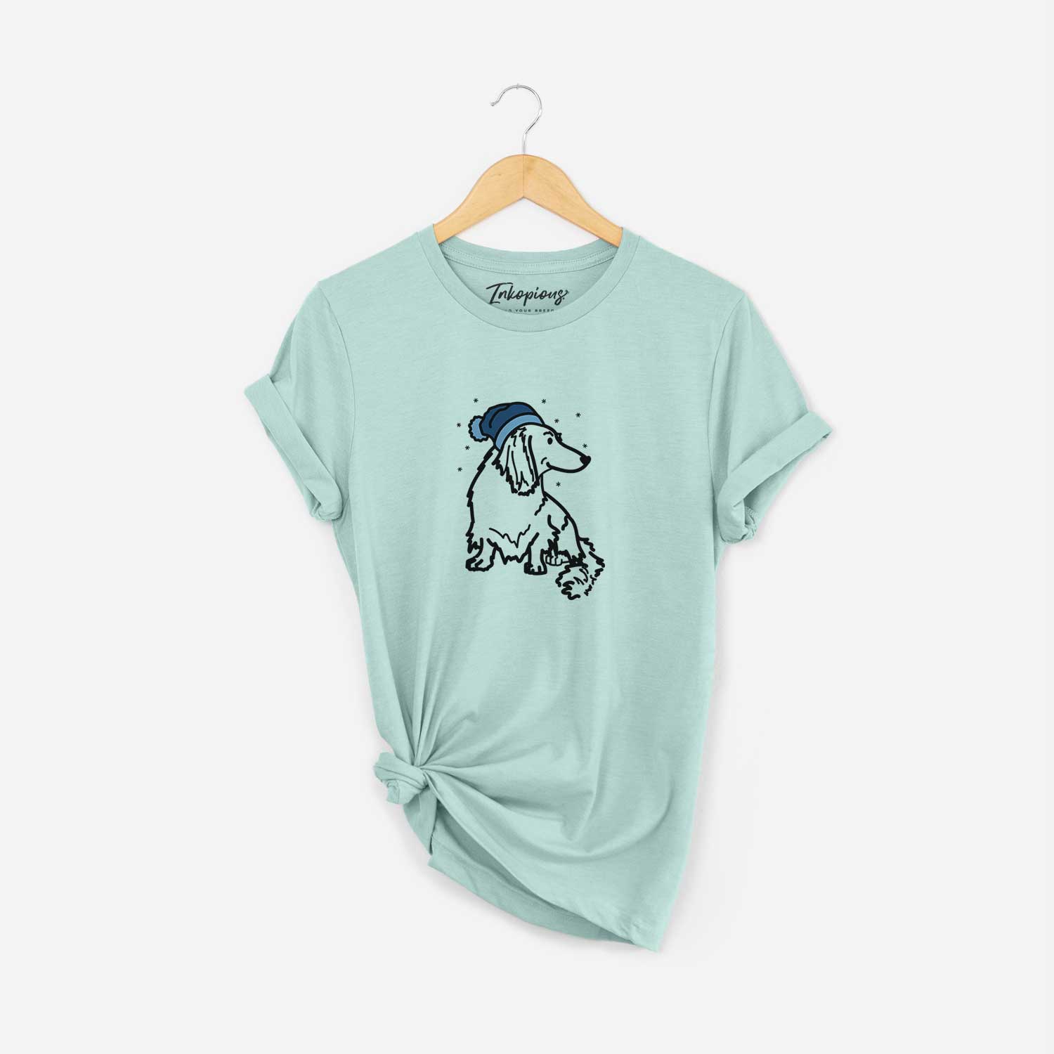 Frosty Dachshund - Bella - Unisex Crewneck