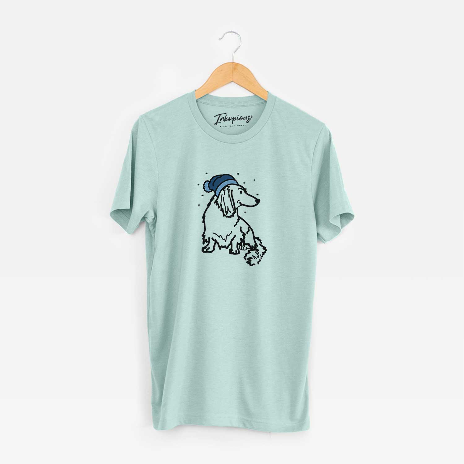 Frosty Dachshund - Bella - Unisex Crewneck