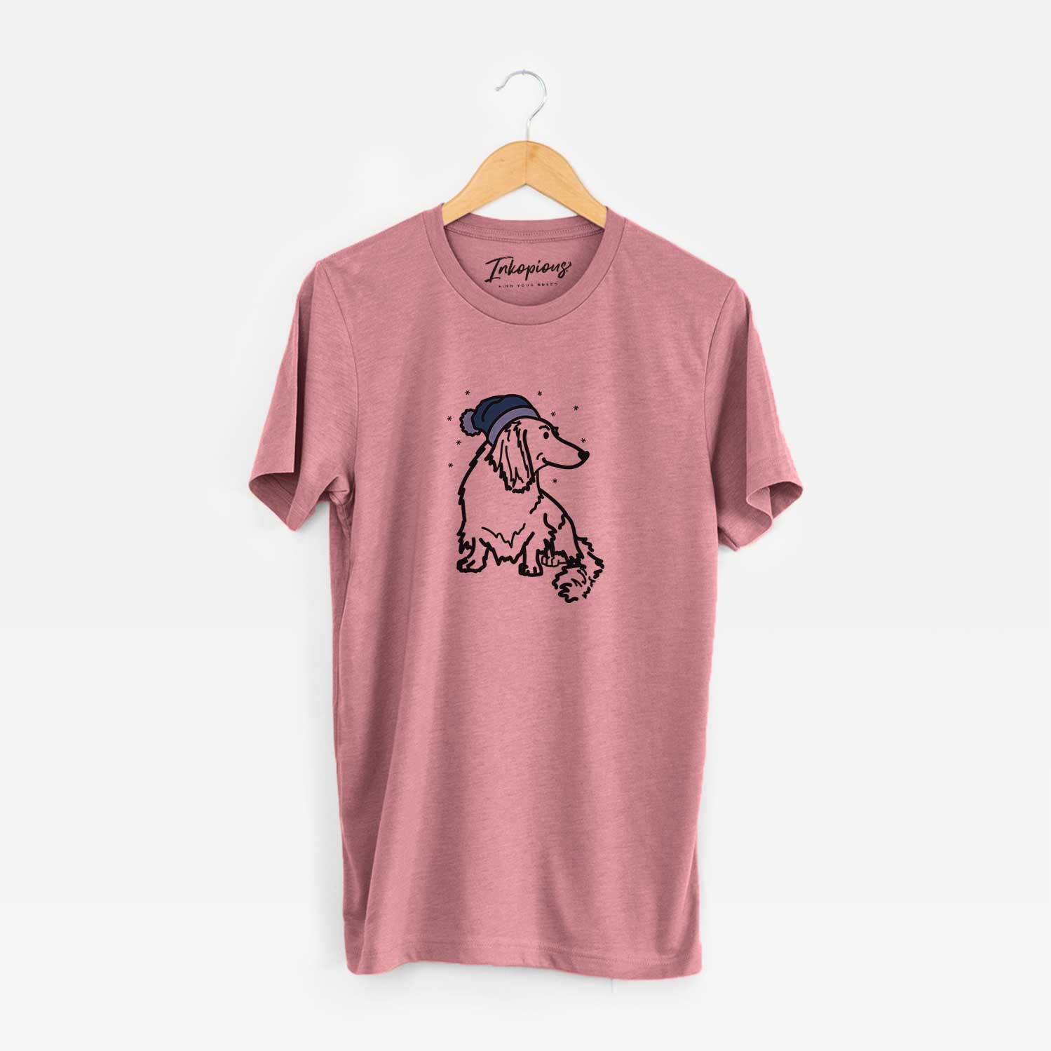 Frosty Dachshund - Bella - Unisex Crewneck