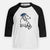 Frosty Dachshund - Bella - Youth 3/4 Long Sleeve