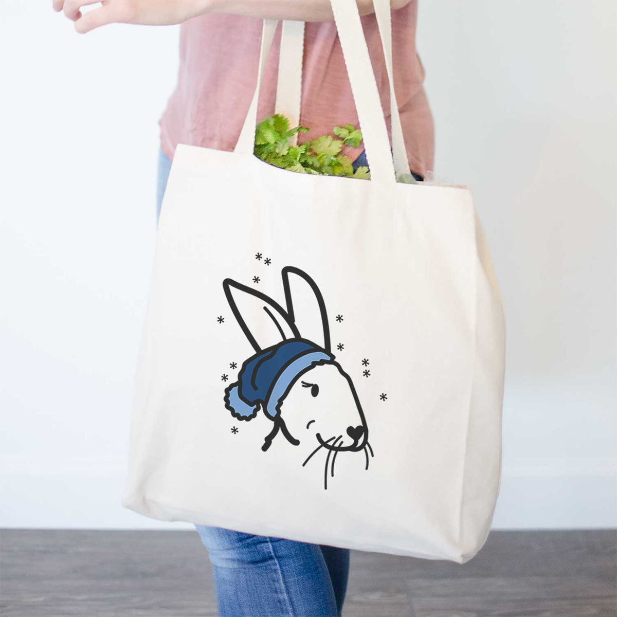 Frosty Rex Rabbit - Betsy - Tote Bag