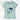 Frosty Bichon Frise - Women's V-neck Shirt