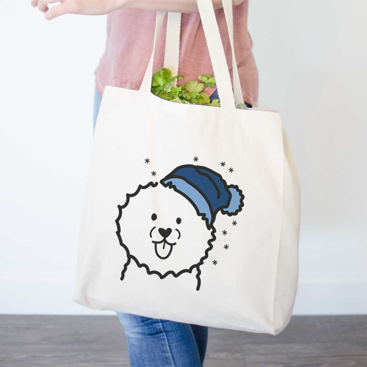 Frosty Bichon Frise - Tote Bag