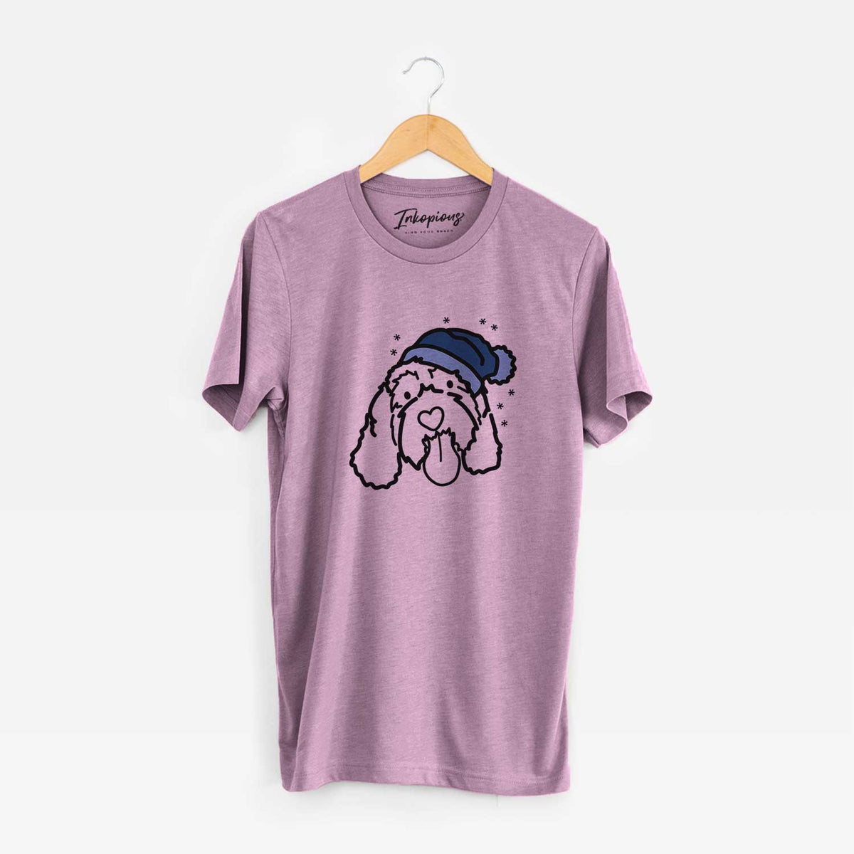 Frosty Portguese Water Dog - Bo - Unisex Crewneck