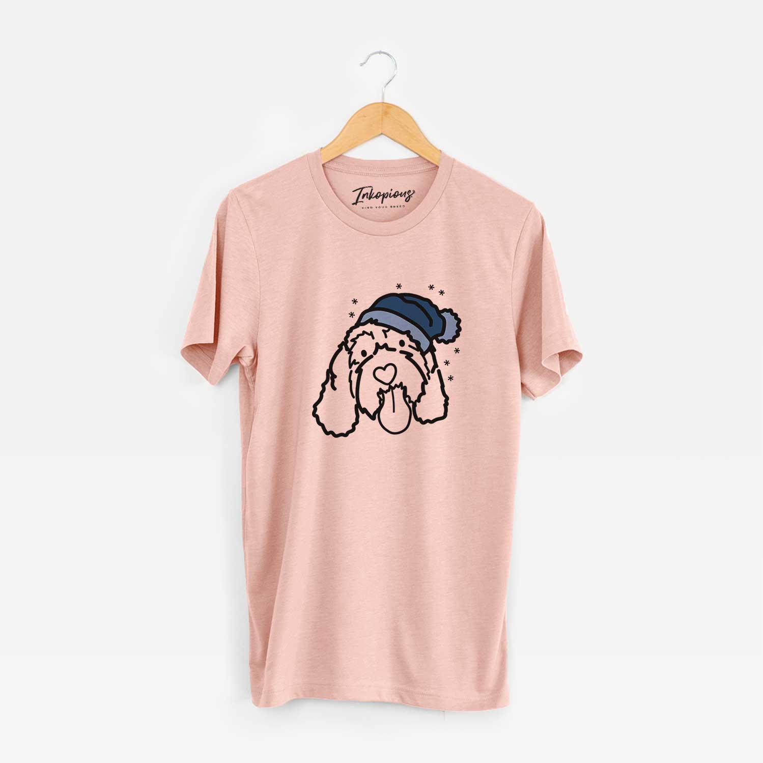 Frosty Portguese Water Dog - Bo - Unisex Crewneck