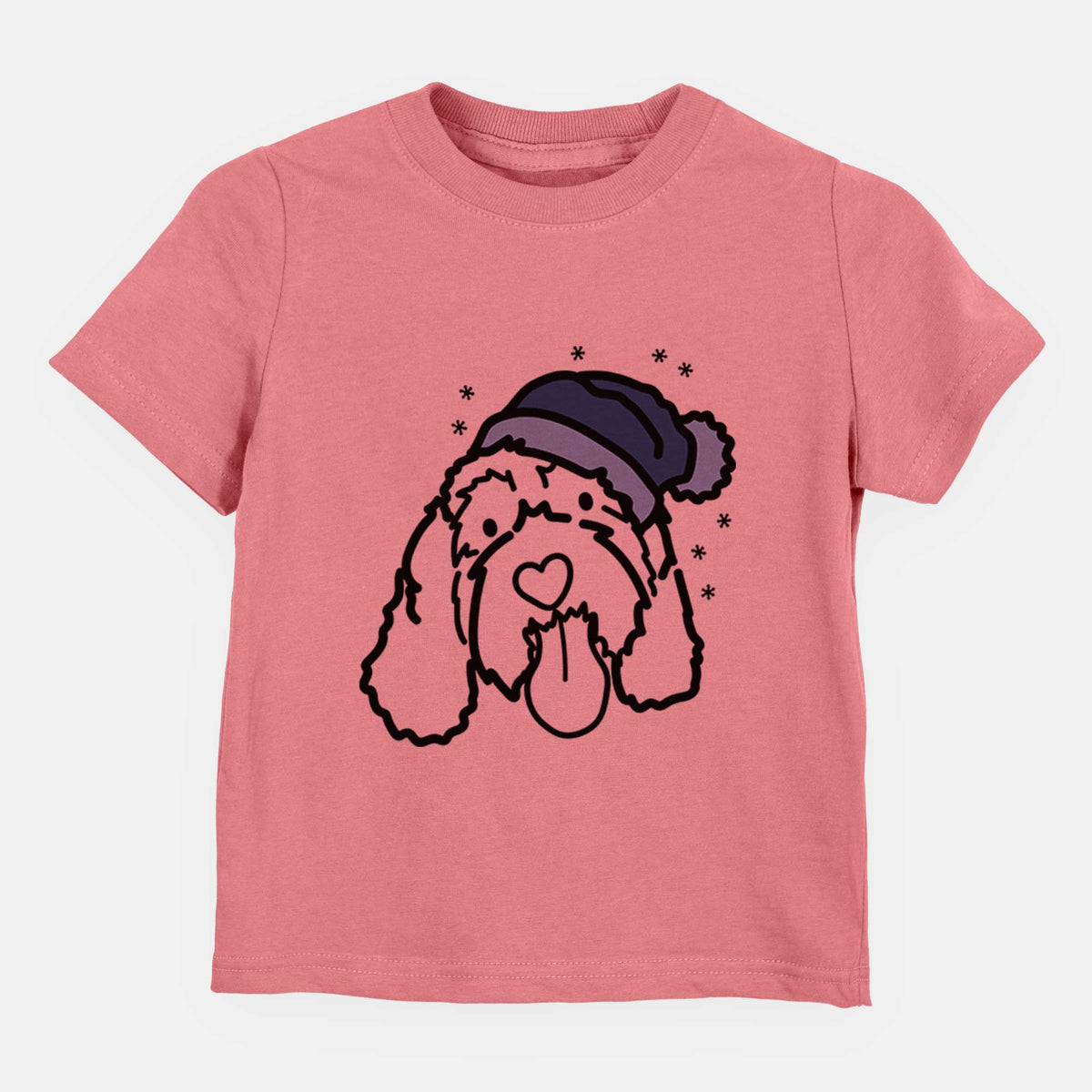 Frosty Portguese Water Dog - Bo - Kids/Youth/Toddler Shirt