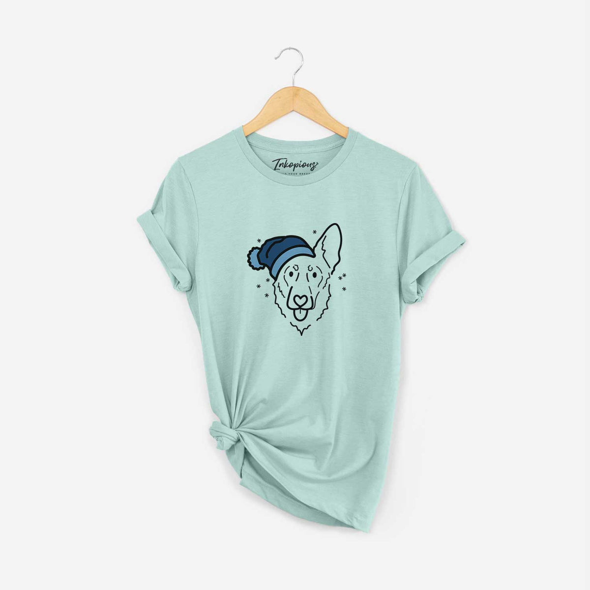 Frosty Shepherd Mix - Bodhi - Unisex Crewneck