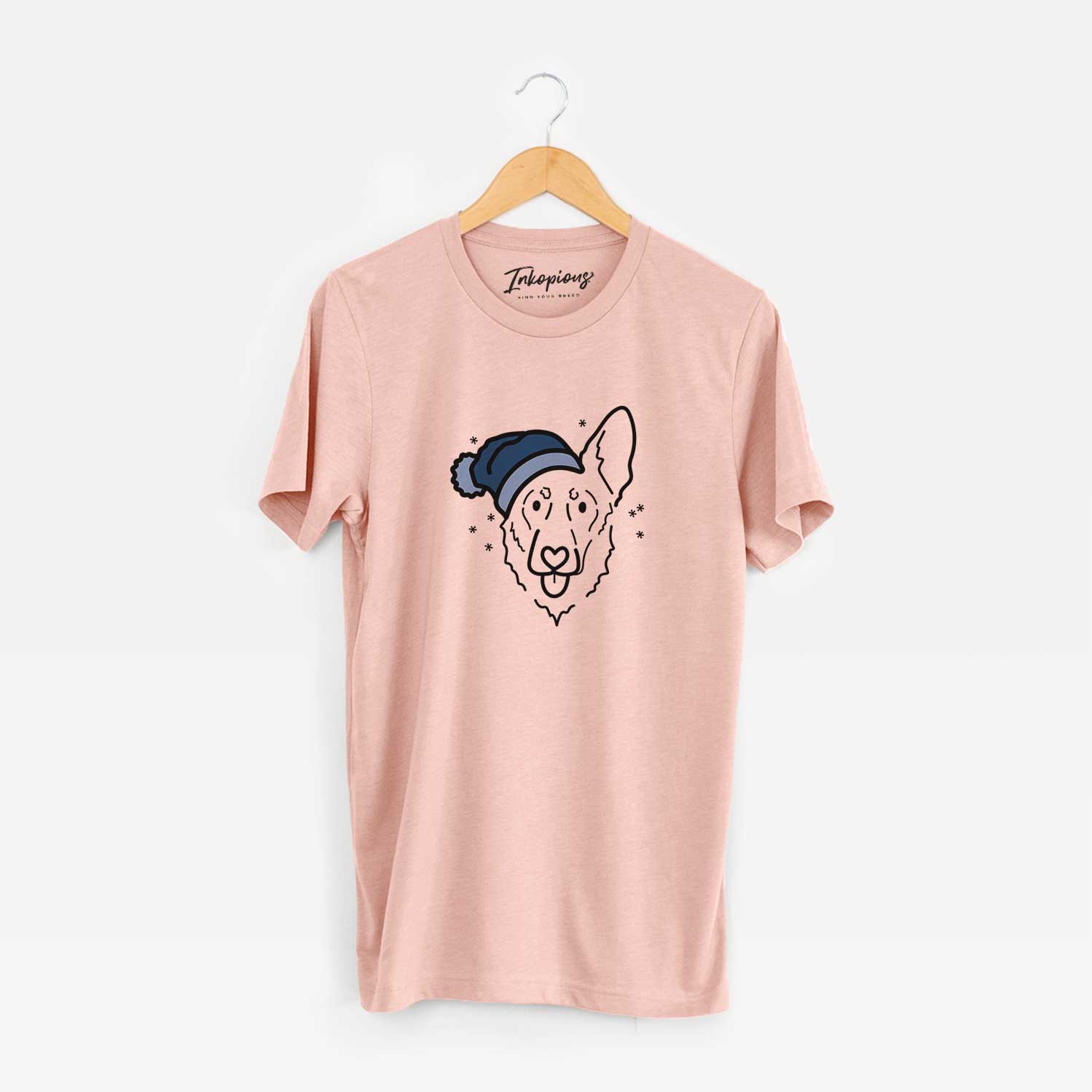 Frosty Shepherd Mix - Bodhi - Unisex Crewneck