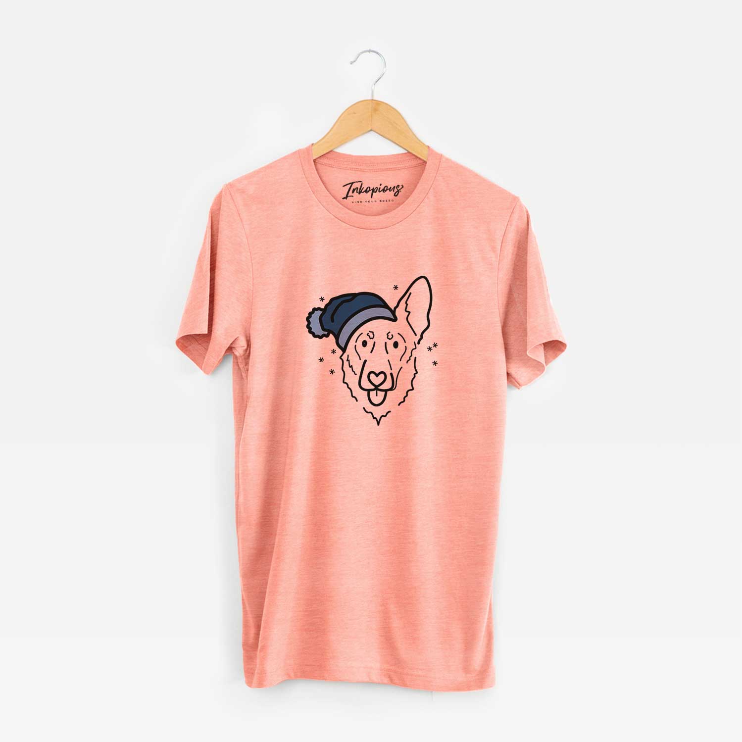 Frosty Shepherd Mix - Bodhi - Unisex Crewneck