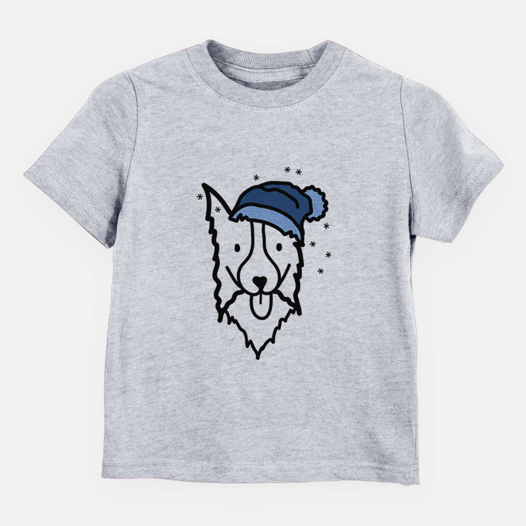 Frosty Border Collie - Kids/Youth/Toddler Shirt