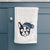 Frosty Boston Terrier - Decorative Hand Towel