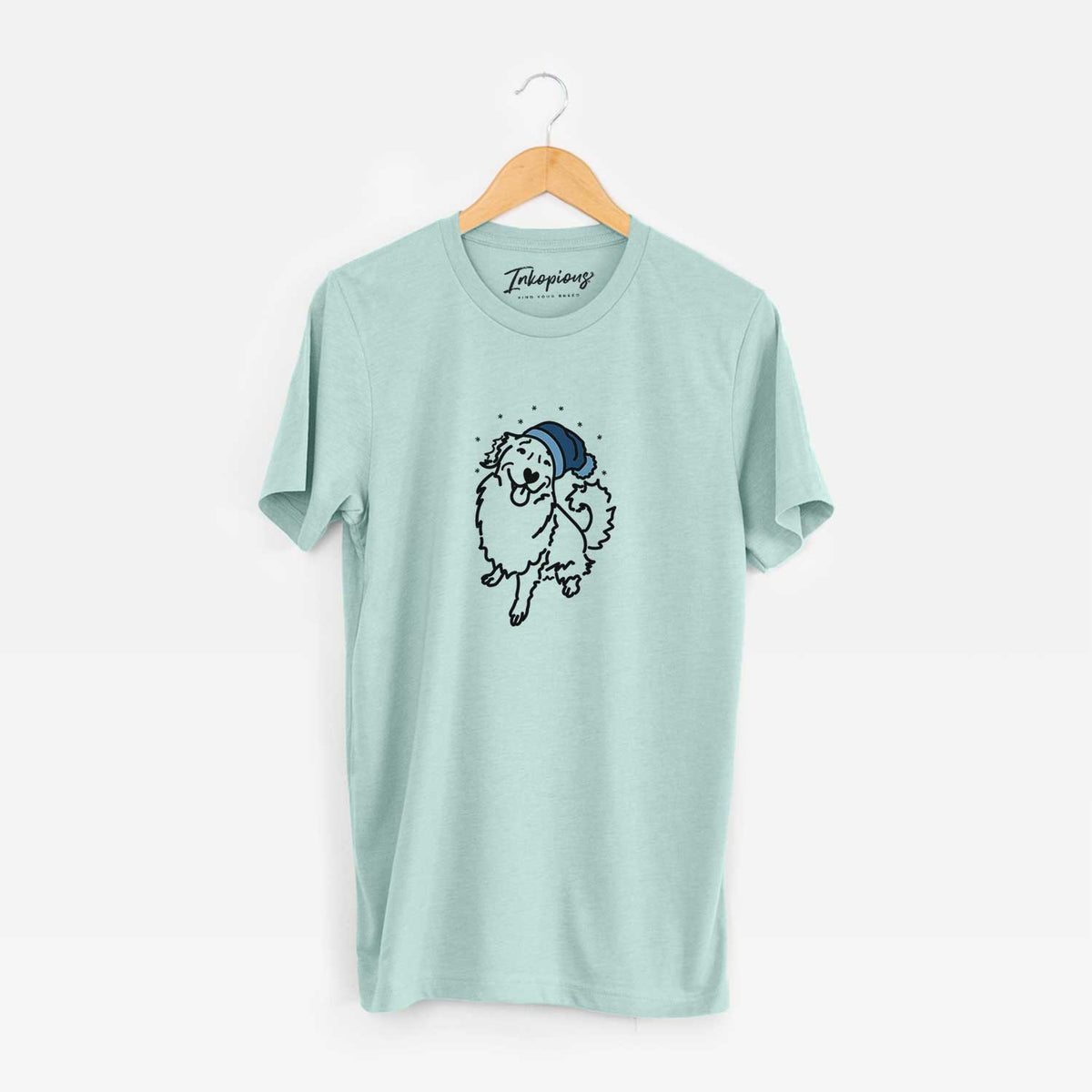 Frosty Golden Retriever - Brinkley - Unisex Crewneck
