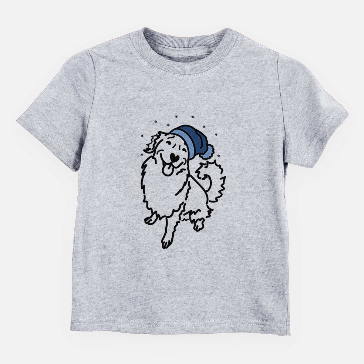 Frosty Golden Retriever - Brinkley - Kids/Youth/Toddler Shirt