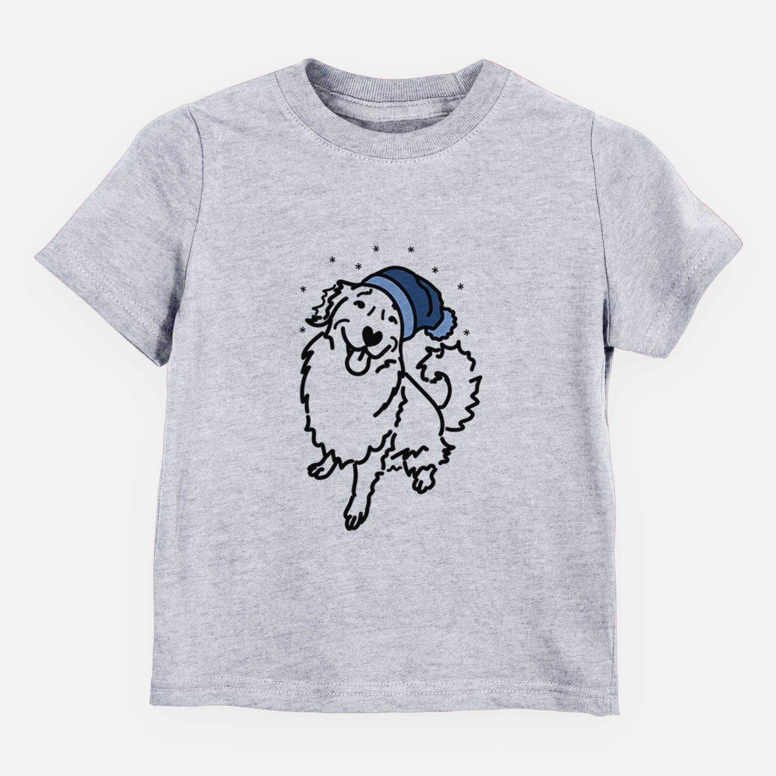Frosty Golden Retriever - Brinkley - Kids/Youth/Toddler Shirt