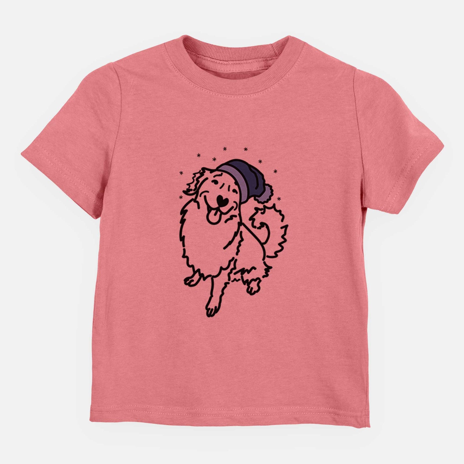 Frosty Golden Retriever - Brinkley - Kids/Youth/Toddler Shirt