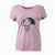 Frosty Great Dane - Bruce - Women's V-neck Shirt