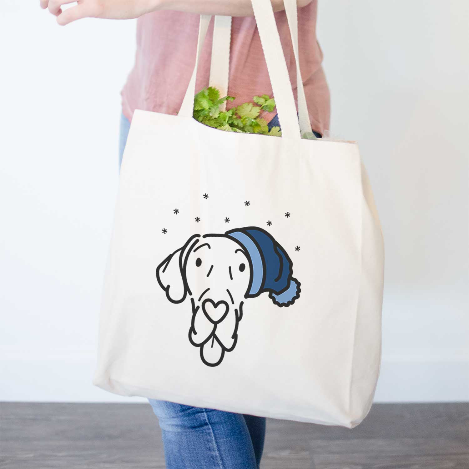 Frosty Great Dane - Bruce - Tote Bag