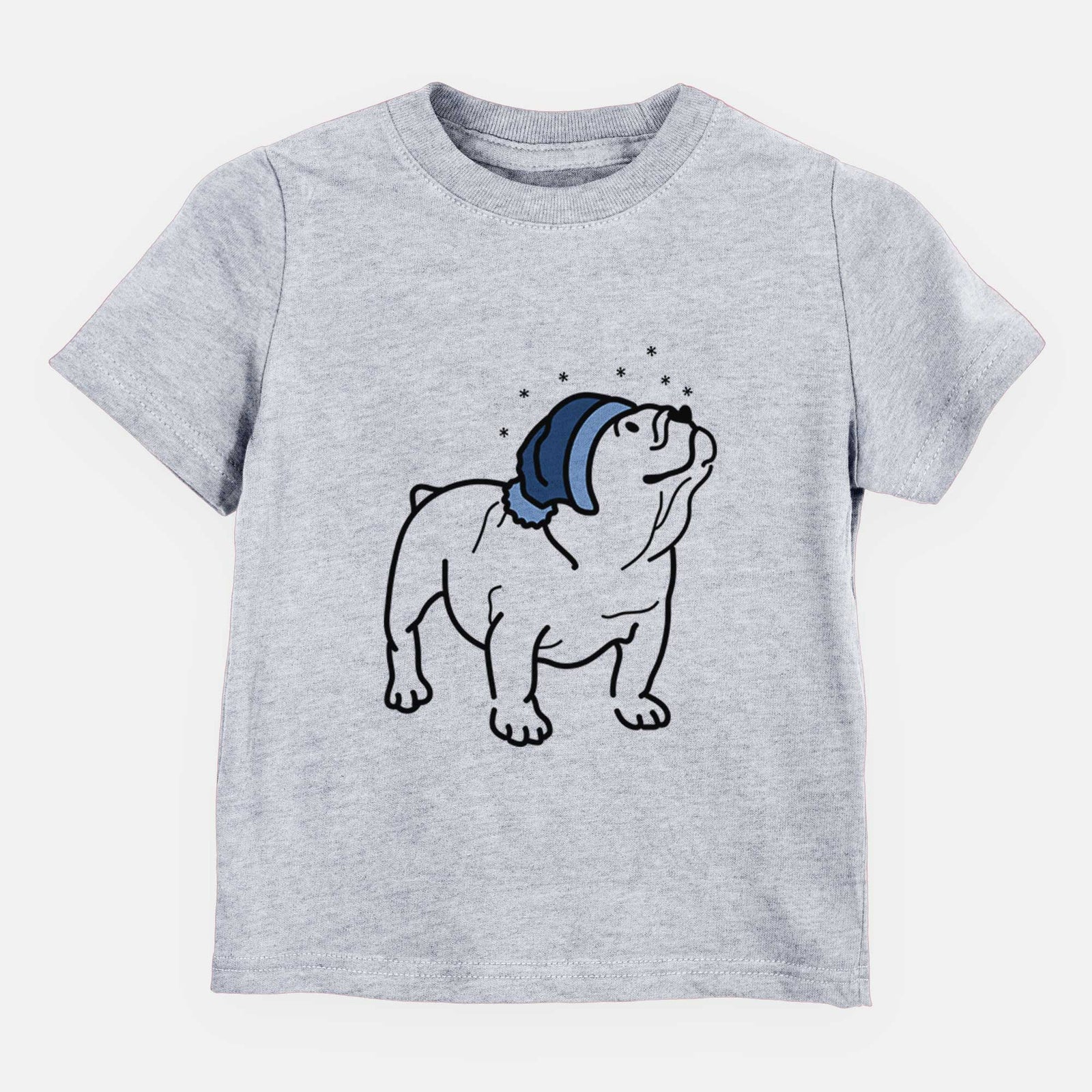 Frosty English Bulldog - Bruno - Kids/Youth/Toddler Shirt