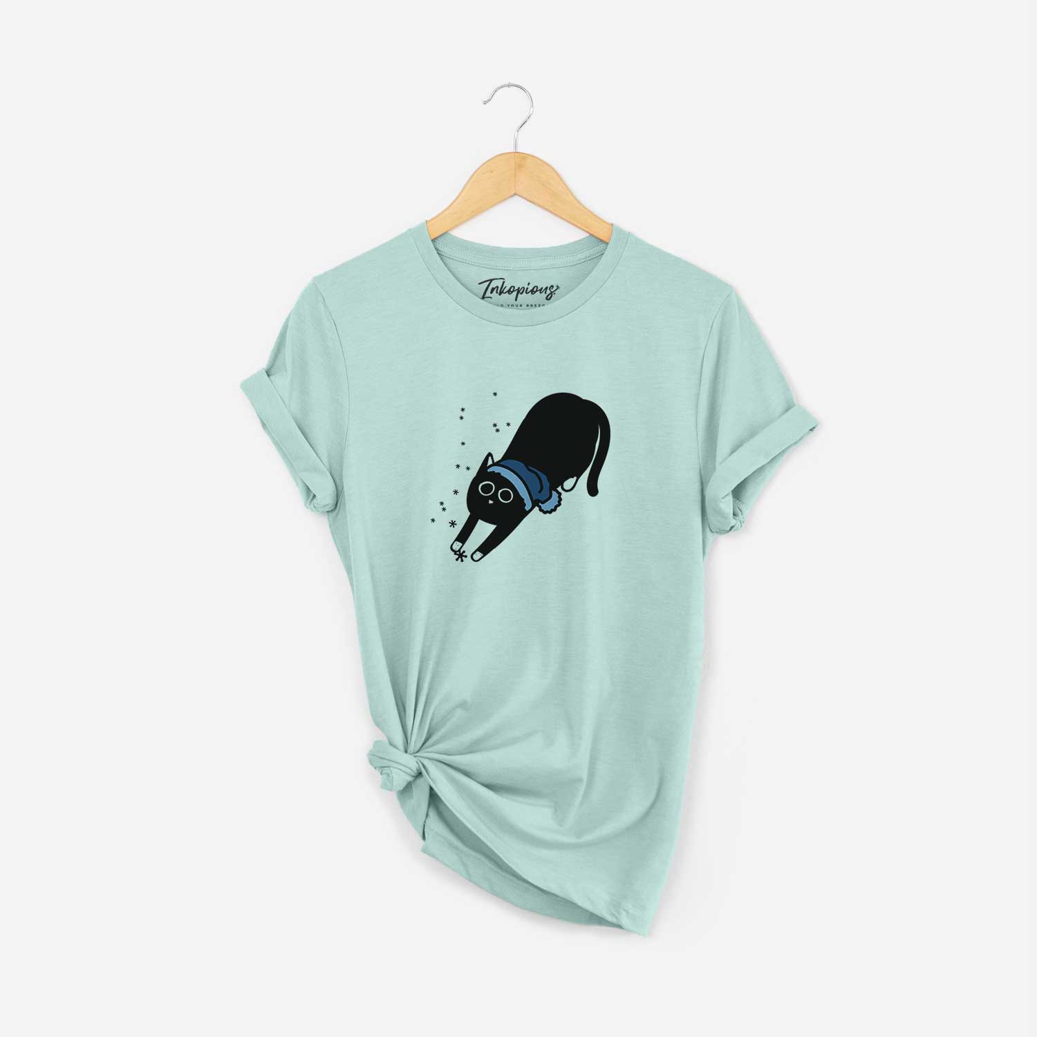 Frosty Black Cat - Bug - Unisex Crewneck