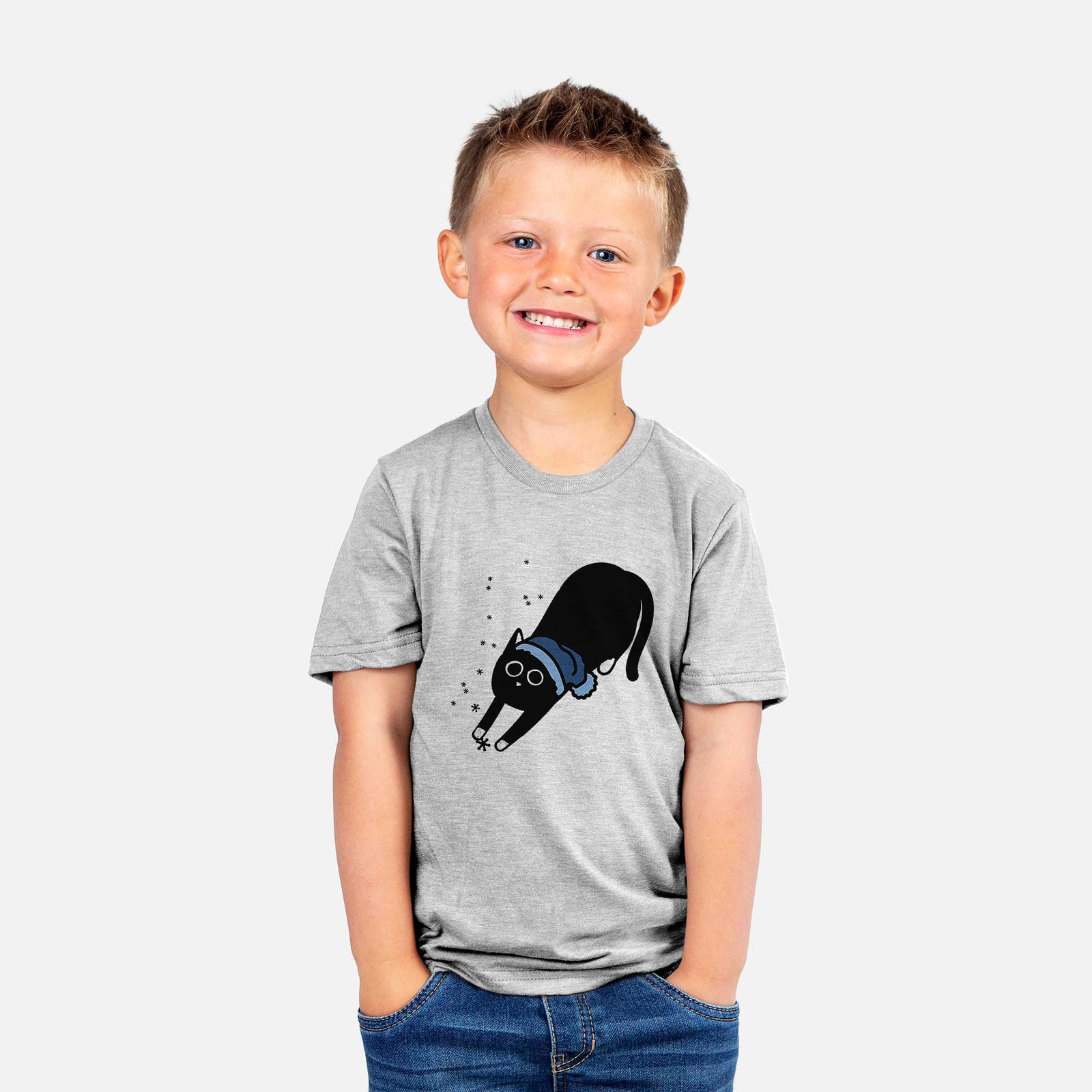 Frosty Black Cat - Bug - Kids/Youth/Toddler Shirt