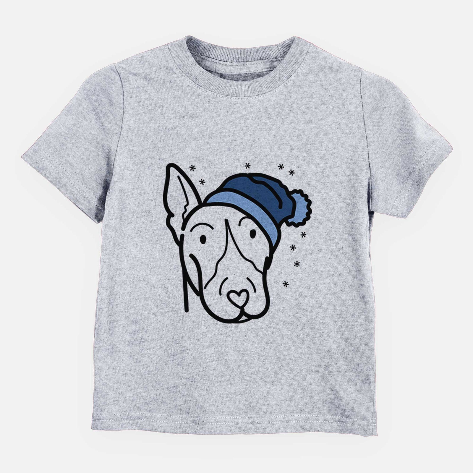 Frosty Bull Terrier - Kids/Youth/Toddler Shirt