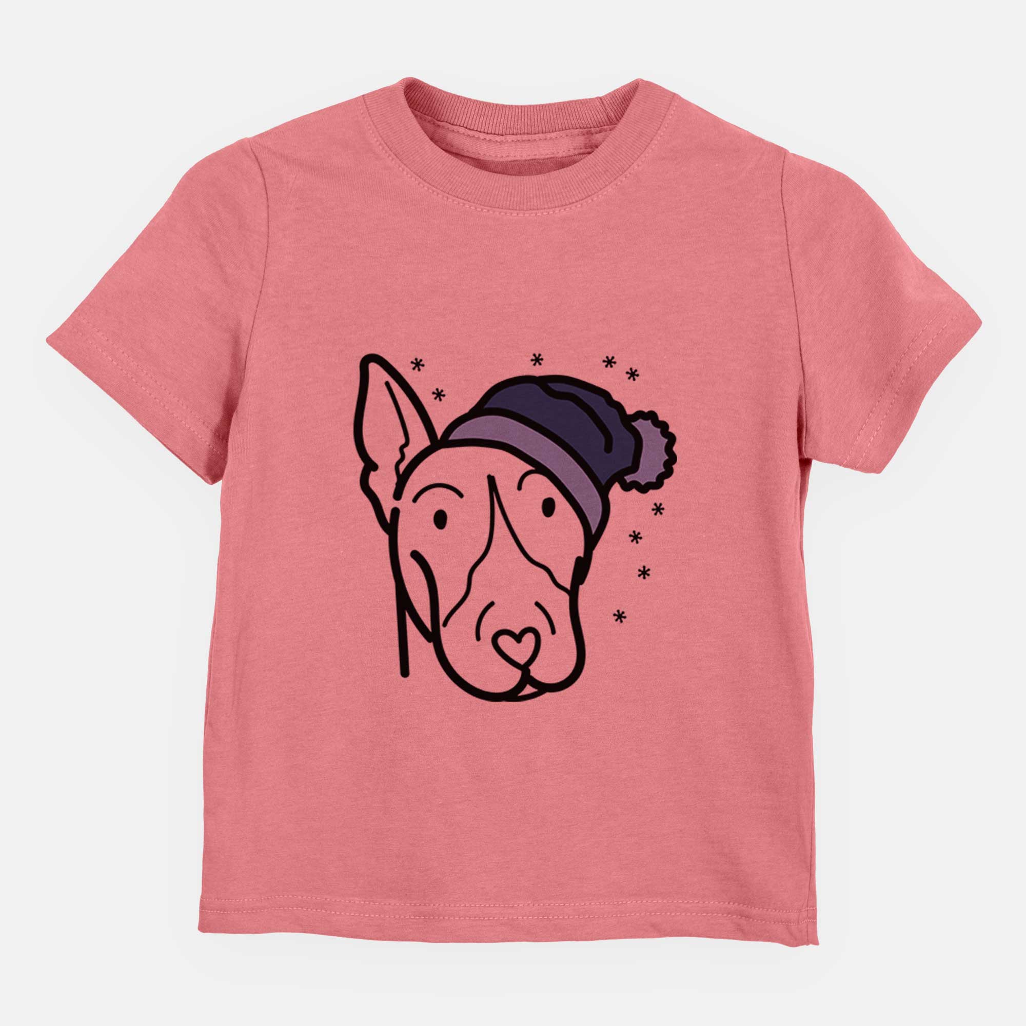 Frosty Bull Terrier - Kids/Youth/Toddler Shirt