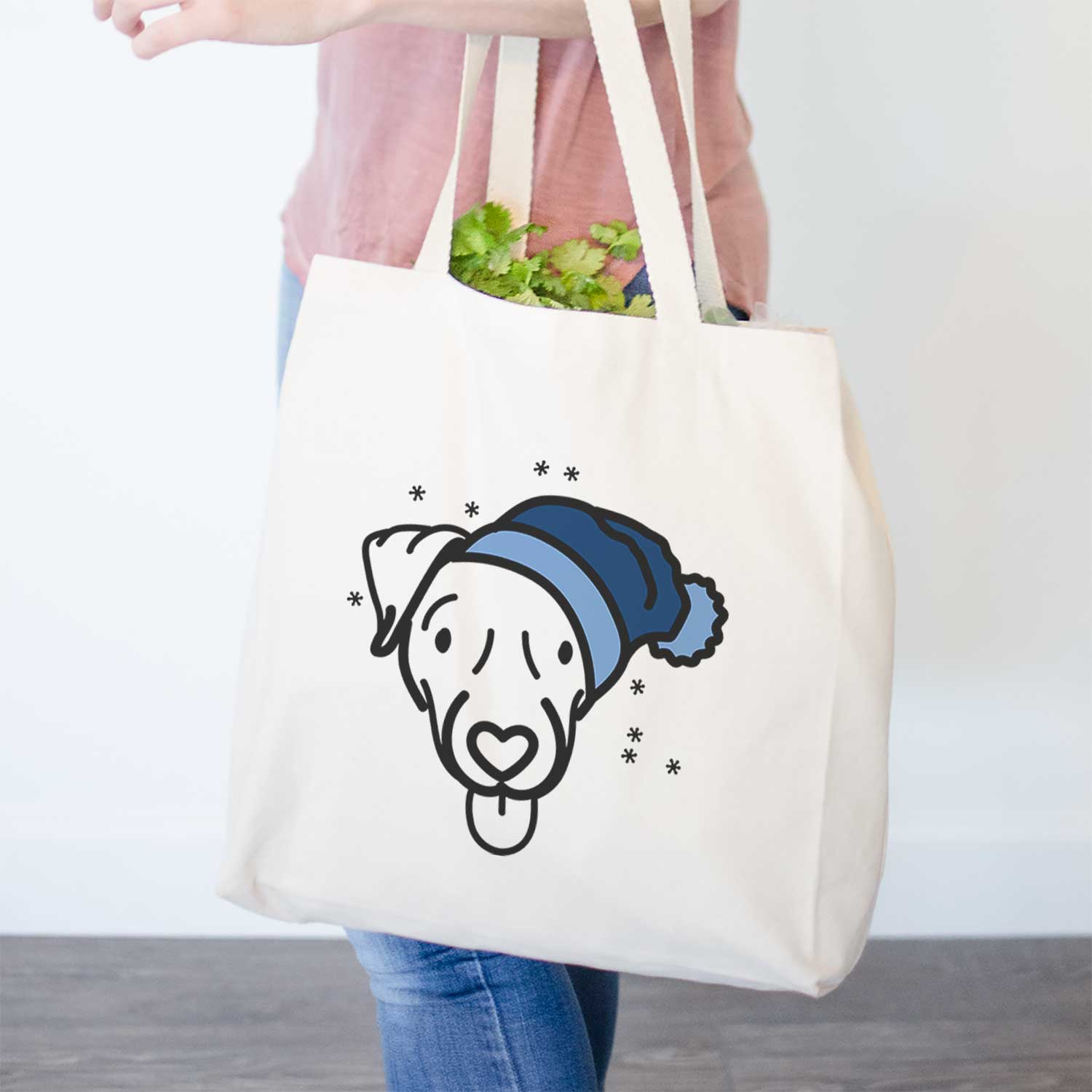 Frosty Jack Russell Terrier - Cammy - Tote Bag