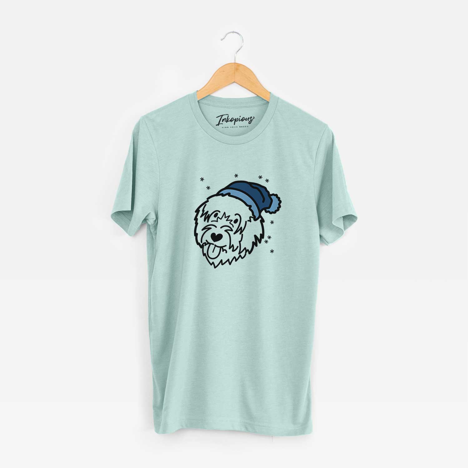 Frosty Catalan Sheepdog - Unisex Crewneck