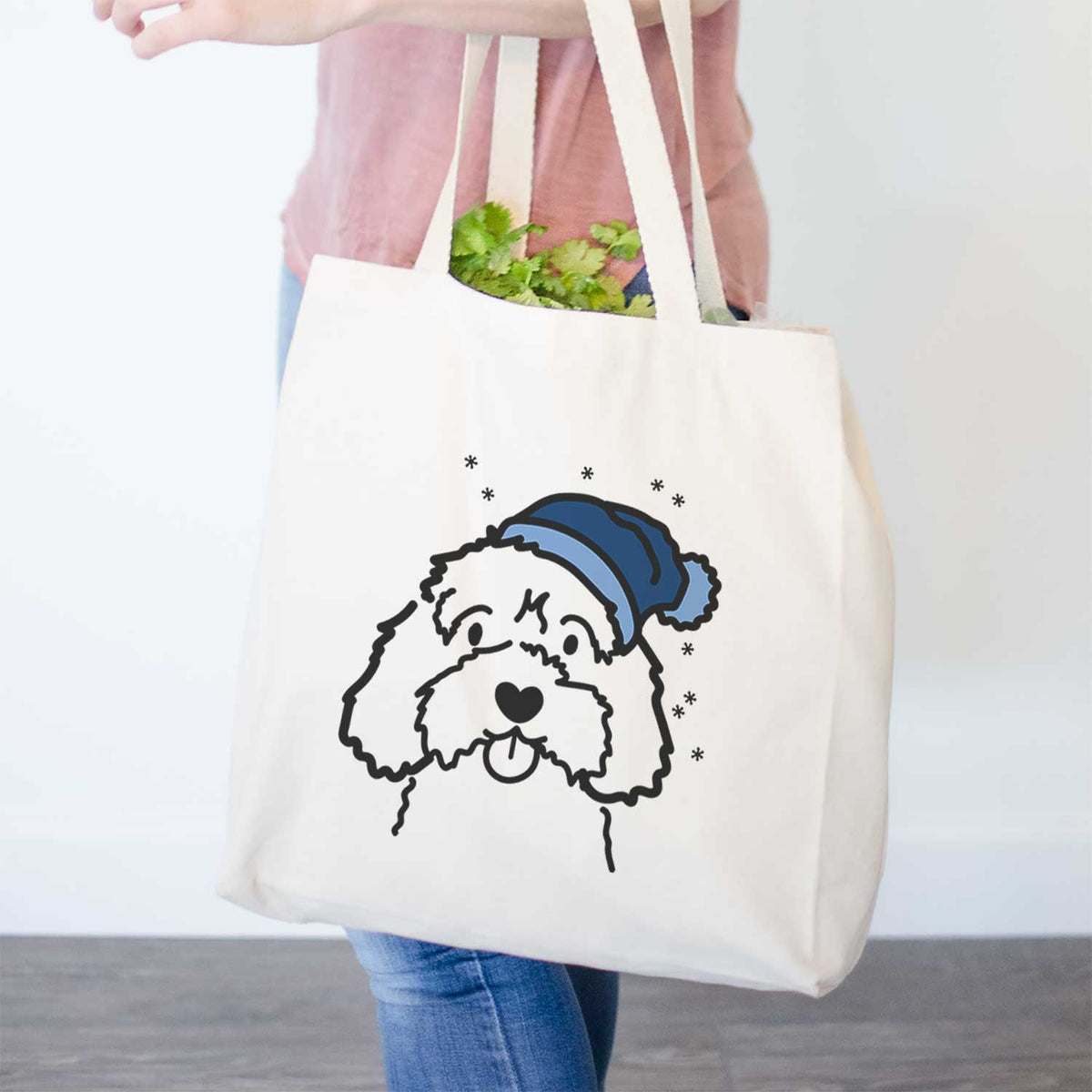 Frosty Cavapoo - Tote Bag