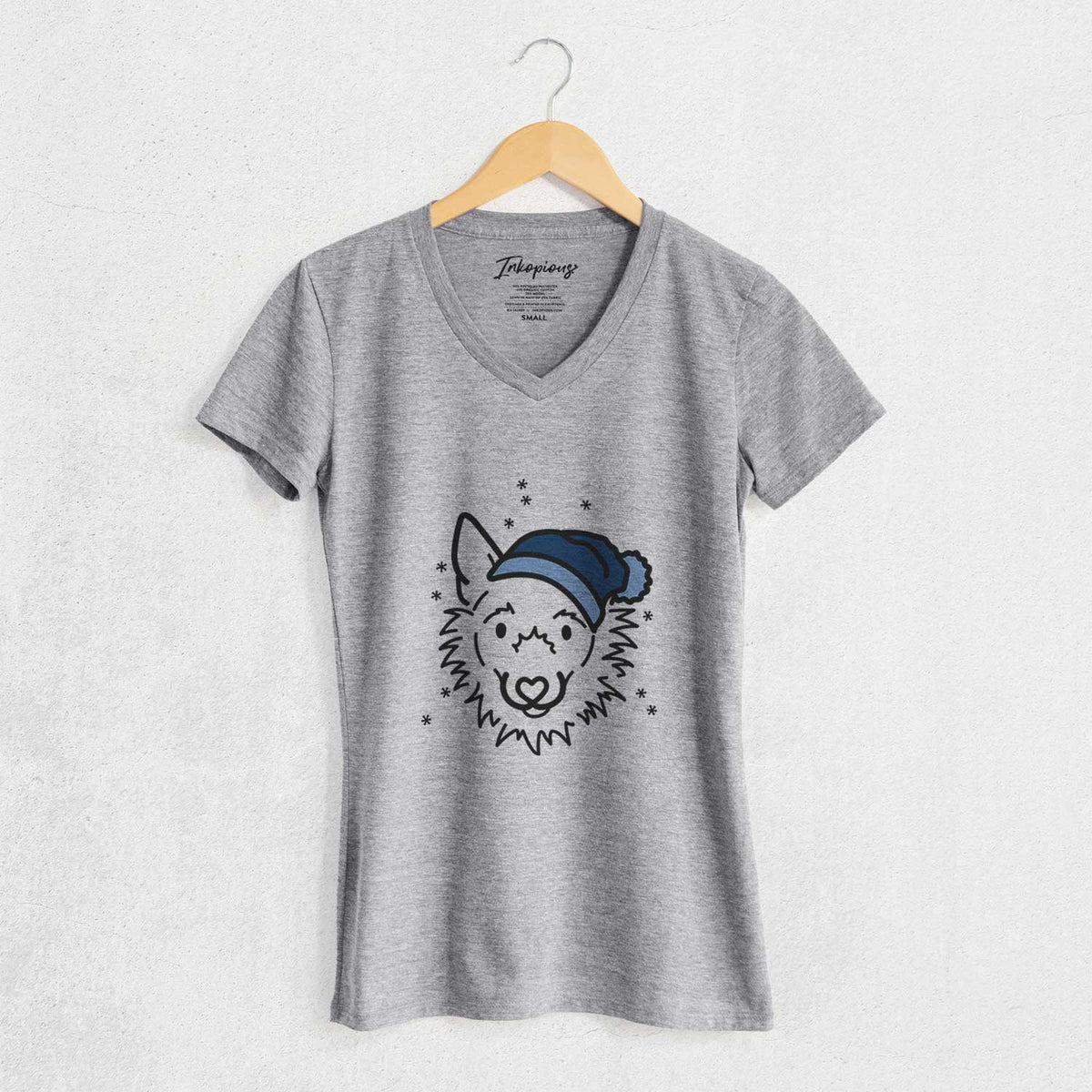 Frosty Super Mutt - Chewy - Women's V-neck Shirt