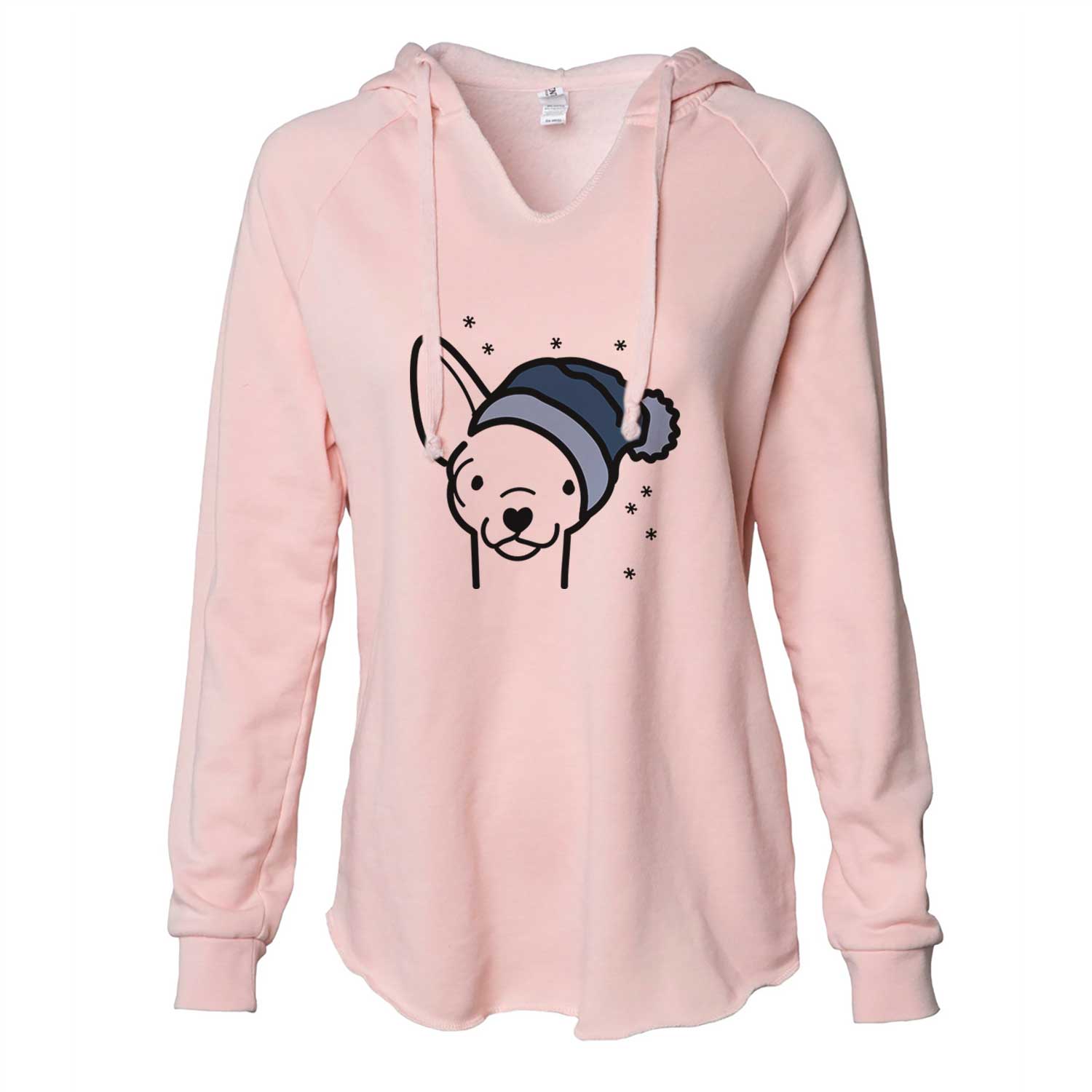 Frosty Chihuahua - Cali Wave Hooded Sweatshirt