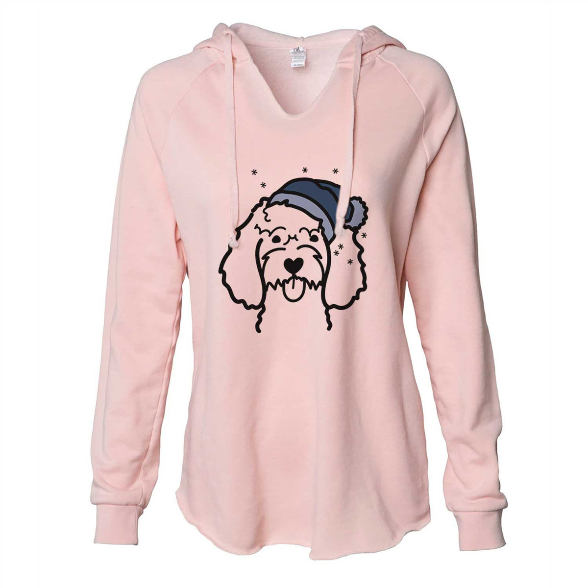 Frosty Cockapoo - Cali Wave Hooded Sweatshirt