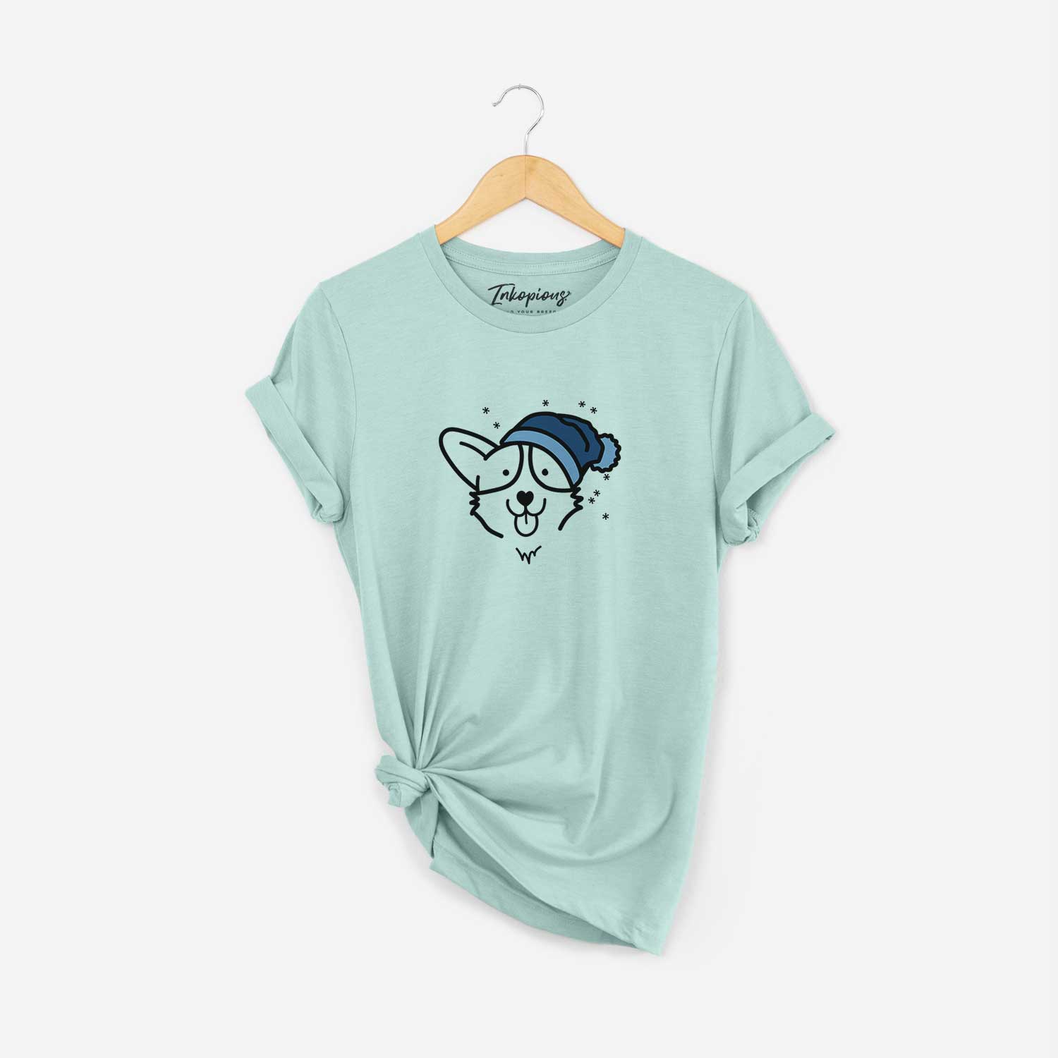 Frosty Corgi - Unisex Crewneck