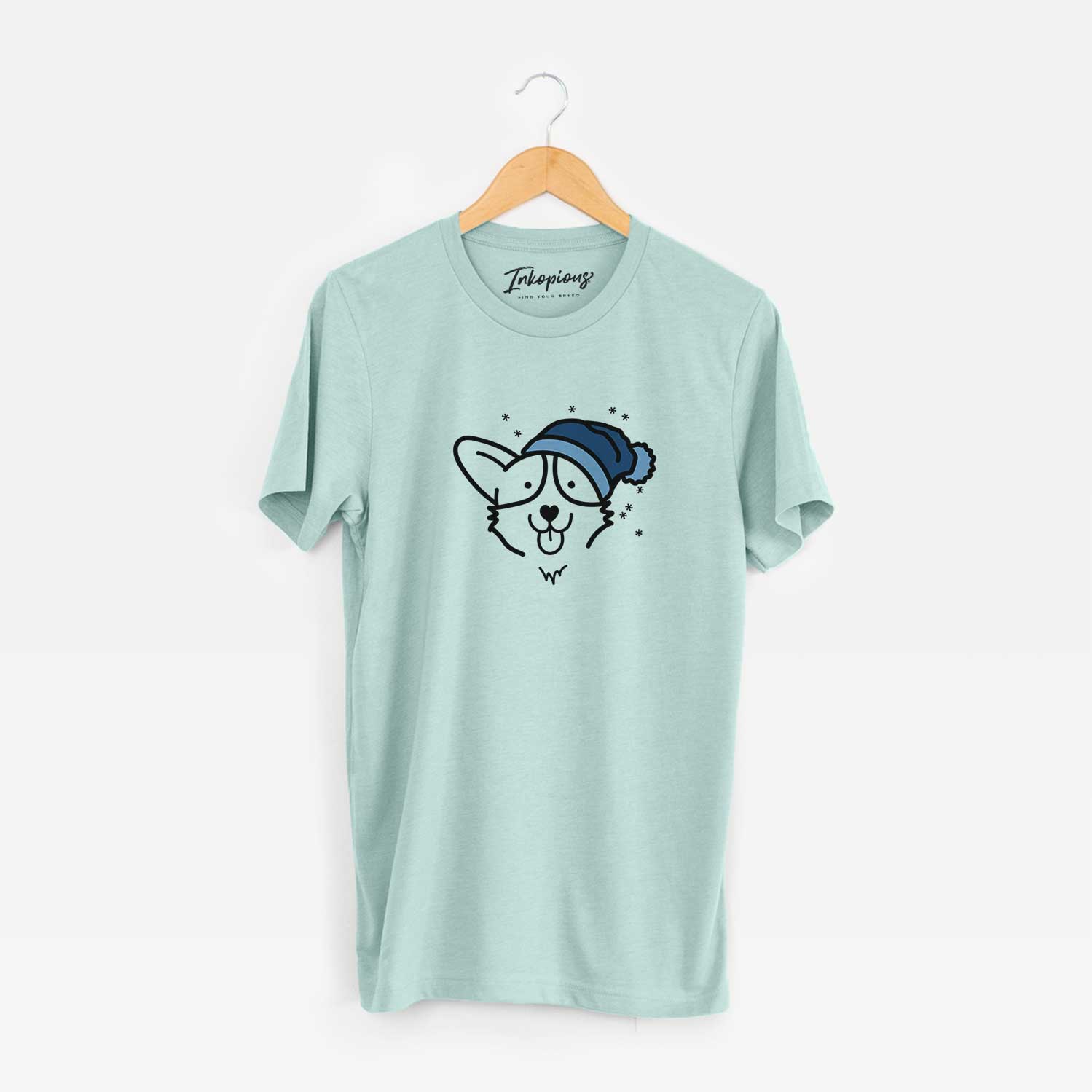 Frosty Corgi - Unisex Crewneck