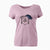 Frosty Border Collie - Cricket - Women's V-neck Shirt