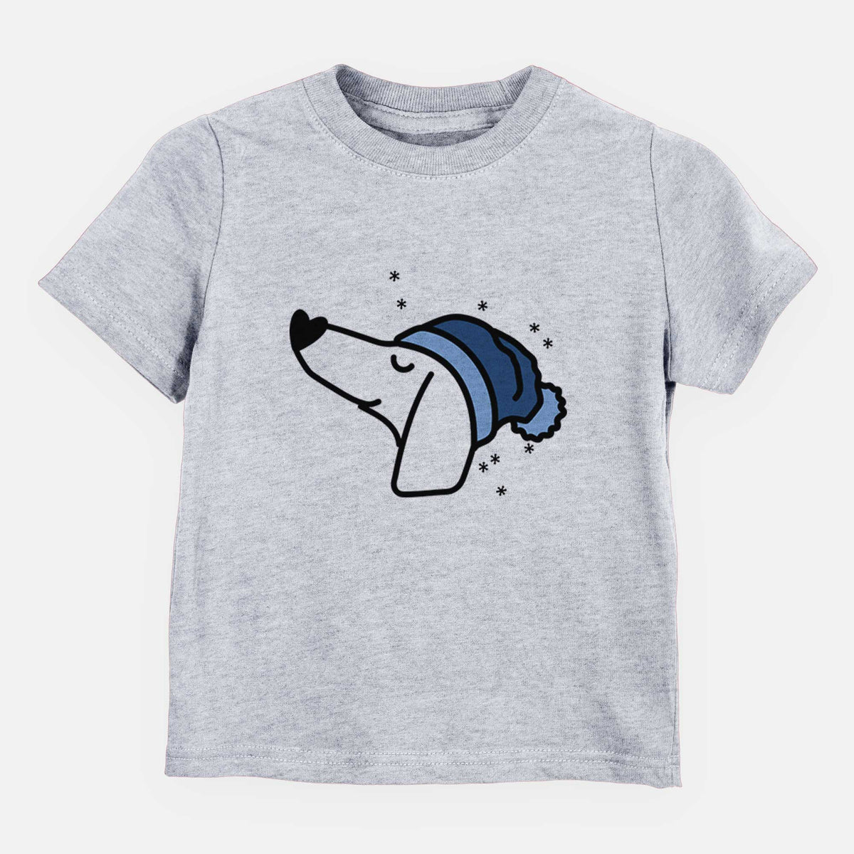 Frosty Dachshund - Kids/Youth/Toddler Shirt