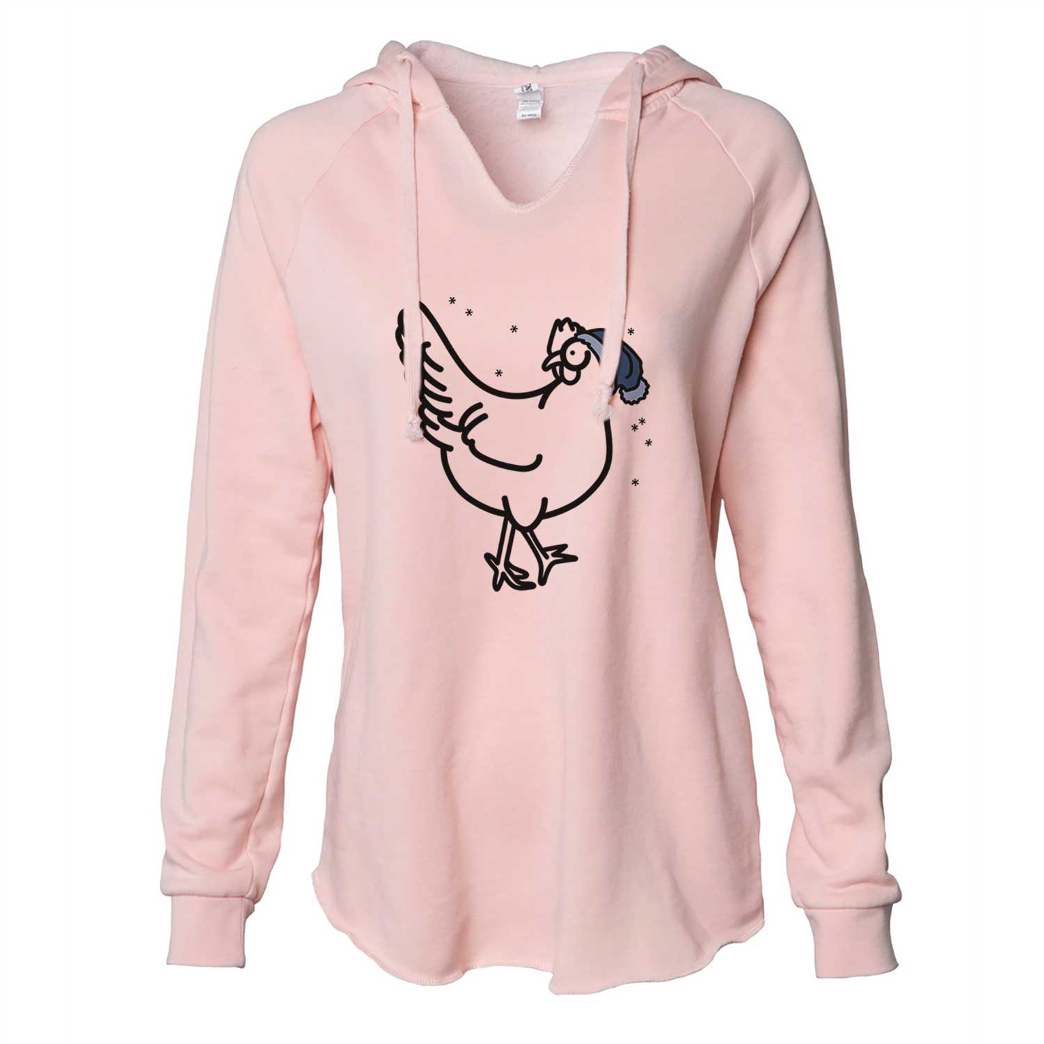 Frosty Chicken - Daisy - Cali Wave Hooded Sweatshirt