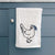 Frosty Chicken - Daisy - Decorative Hand Towel