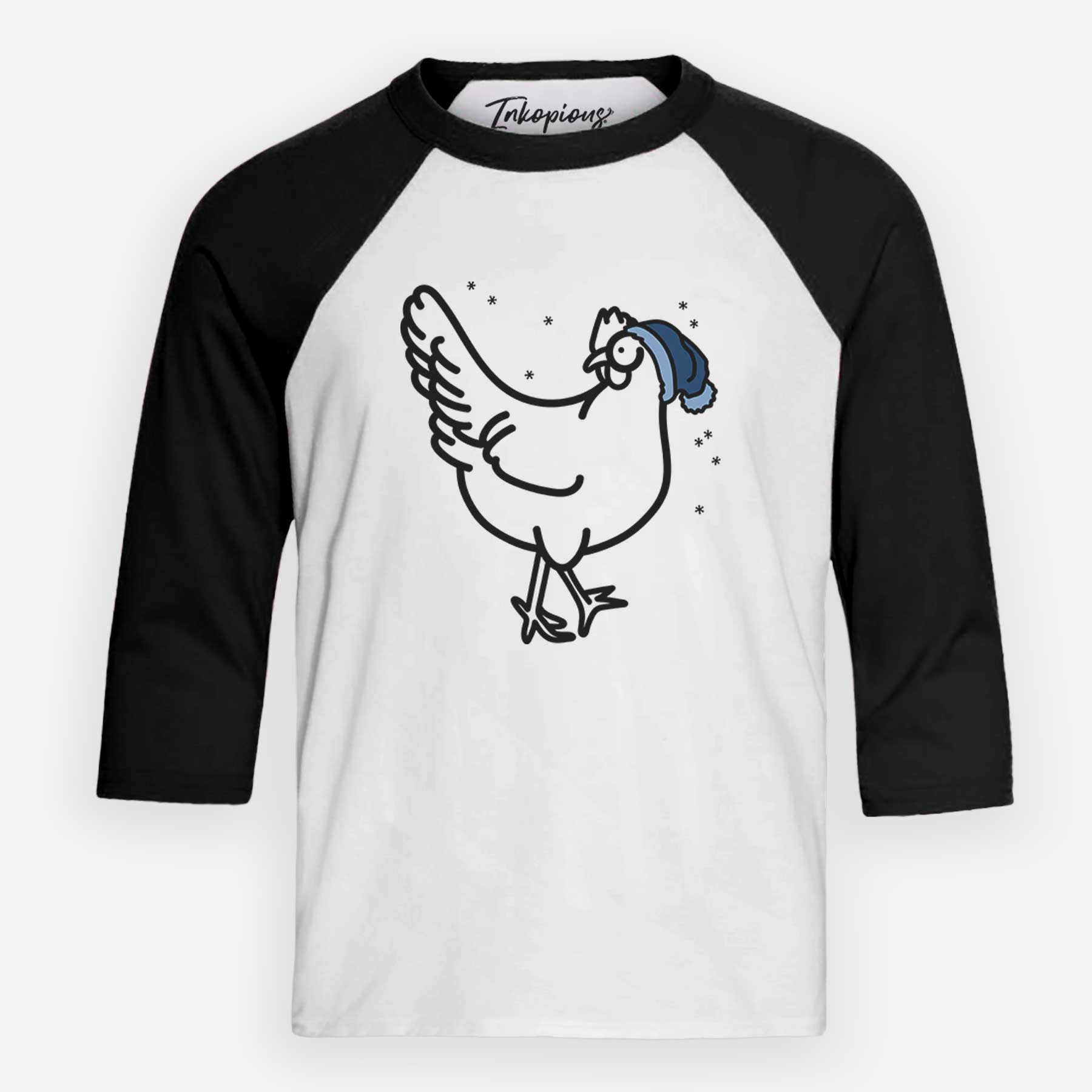 Frosty Chicken - Daisy - Youth 3/4 Long Sleeve