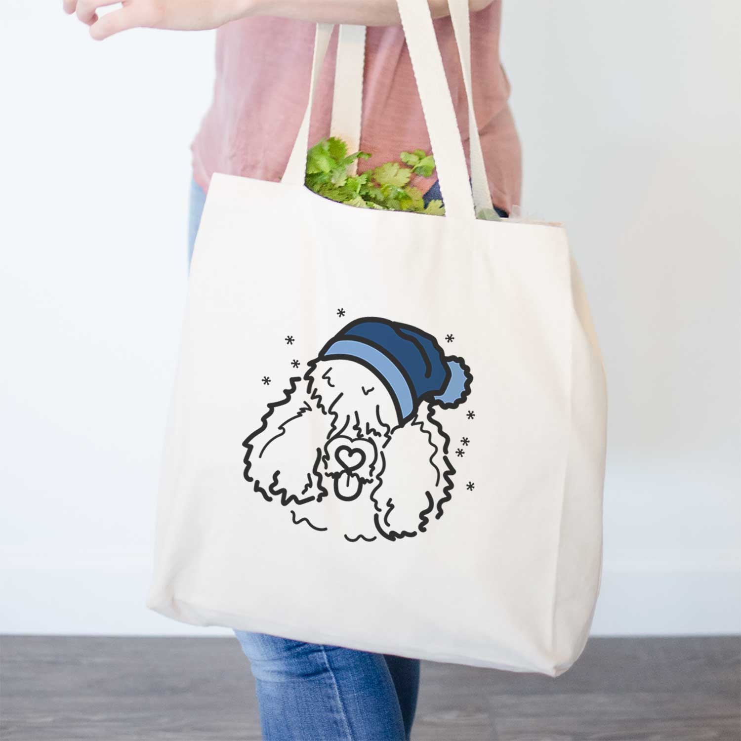 Frosty Bouvier des Flandres - Deeogey - Tote Bag