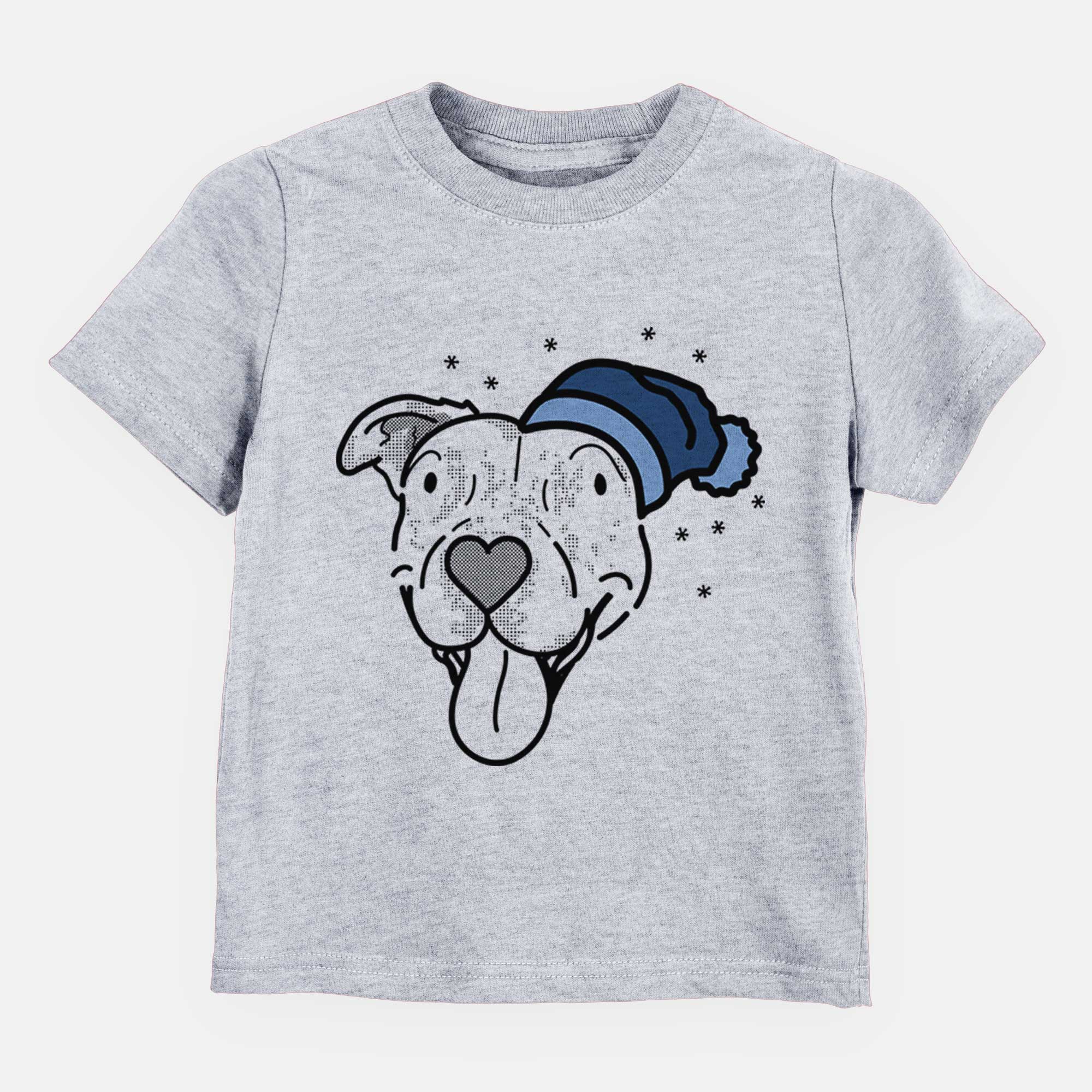 Frosty Pitbull Mix - Dottie - Kids/Youth/Toddler Shirt