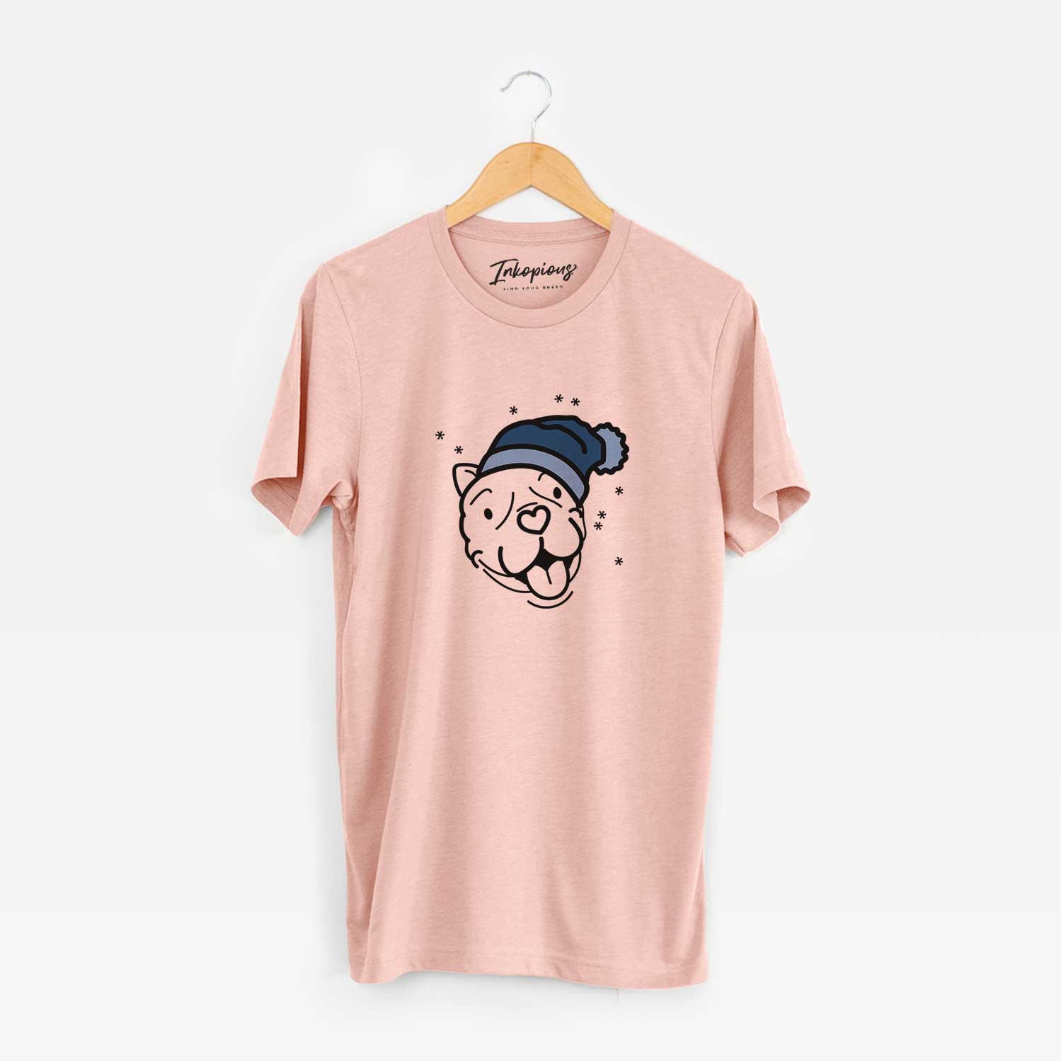 Frosty American Bulldog - Draco - Unisex Crewneck