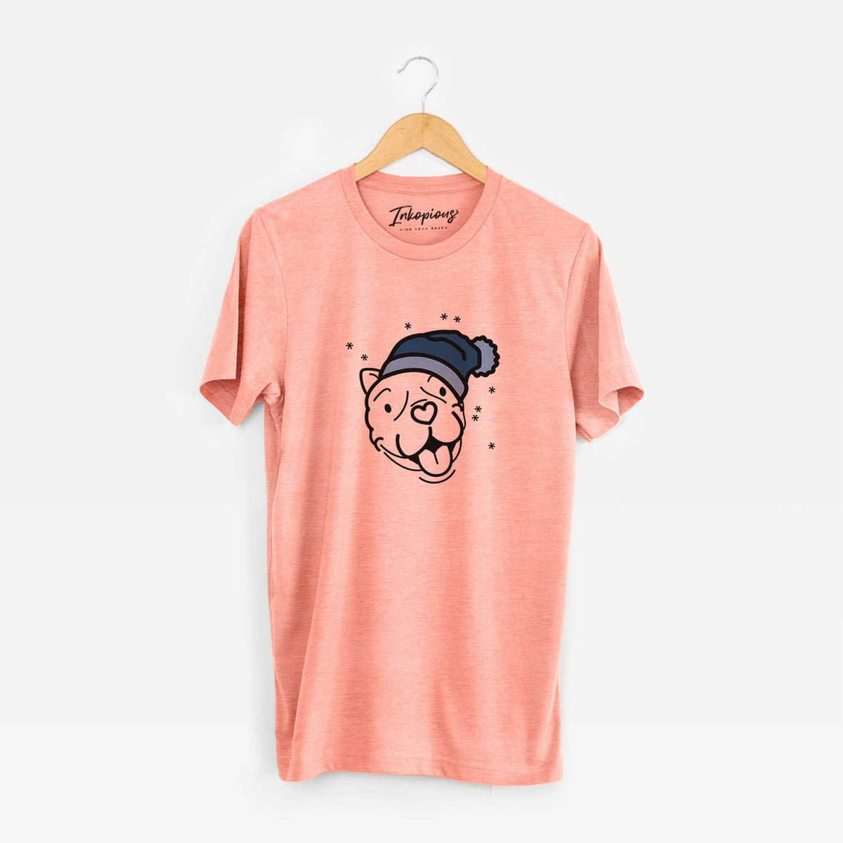 Frosty American Bulldog - Draco - Unisex Crewneck